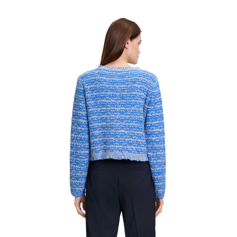Betty Barclay Patch Blue Cardigan image number 1